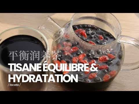 Recette tisane équilibre et hydratation